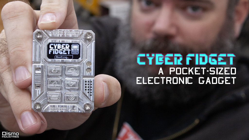 Cyber Fidget Kickstarter Hero
